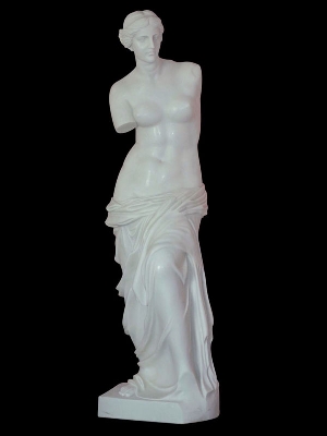 Statua in Marmo fatta a mano rappresentante una figura femminile in stile moderno fata con Marmo Bianco Скульптуры Италии из мрамора Каррара